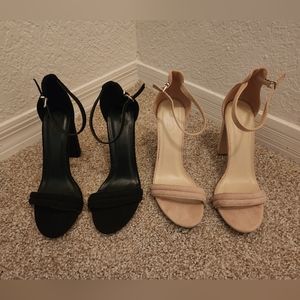 Charlotte Russe Strappy Heels
